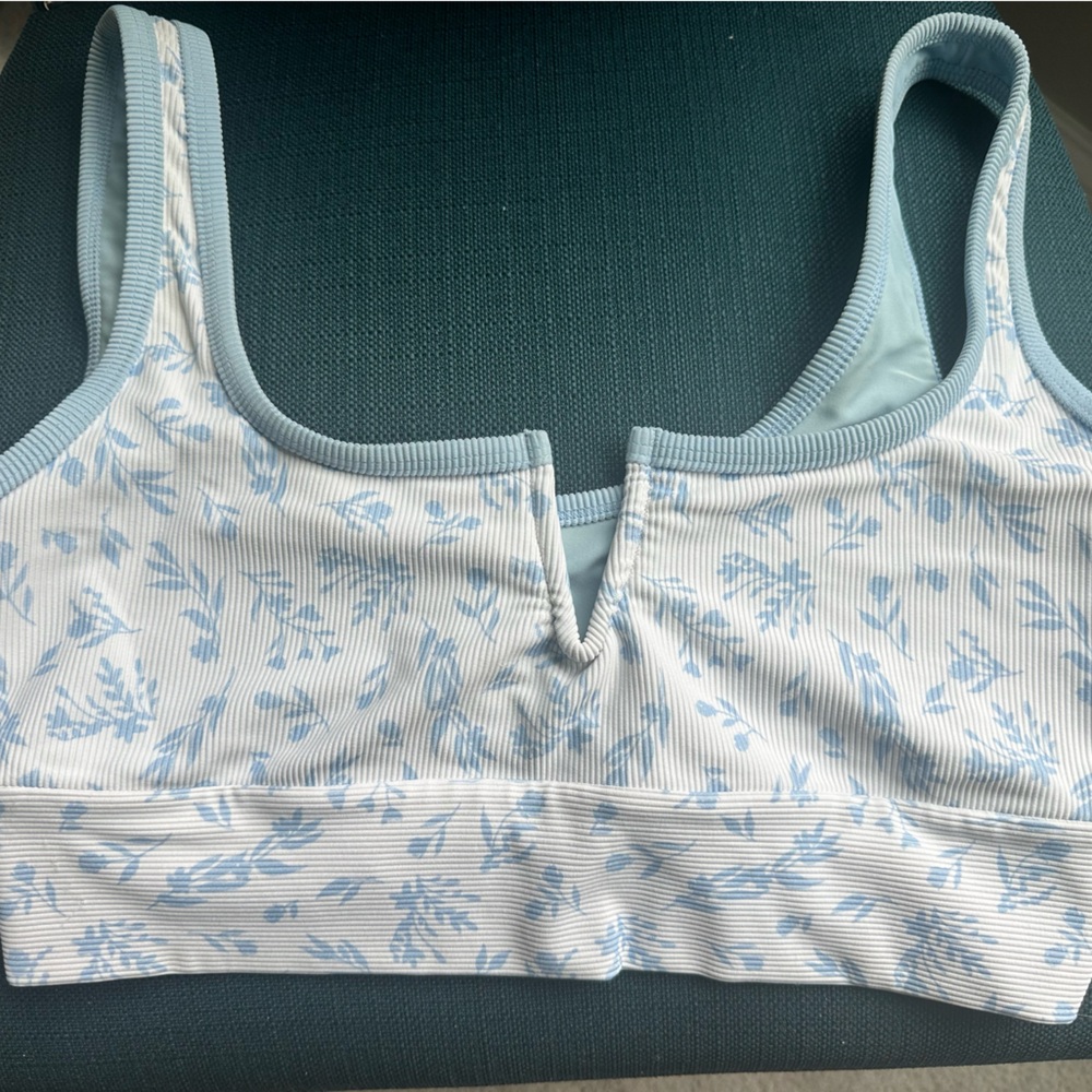 LainSnow x Megan Stokes Charleston Floral Bikini Top.